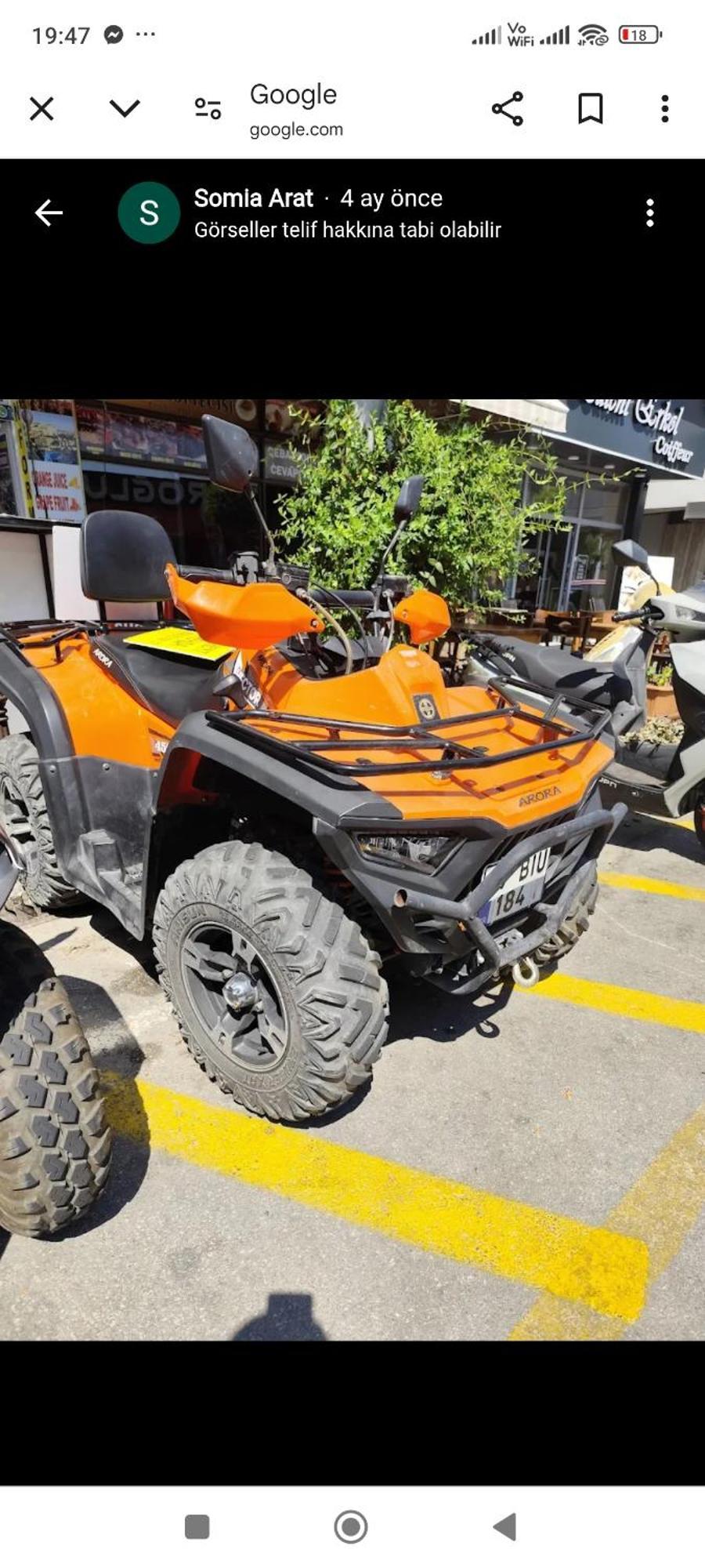Quad 450 Cc Botel Alanya